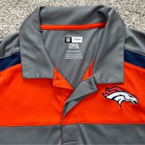 Denver Broncos NFL polo TX3 Cool tech fabric 2XL men’s